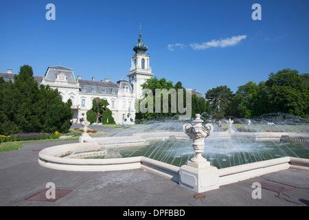 Festetics Palace, Keszthely, Lago Balaton, Hungría, Europa Foto de stock