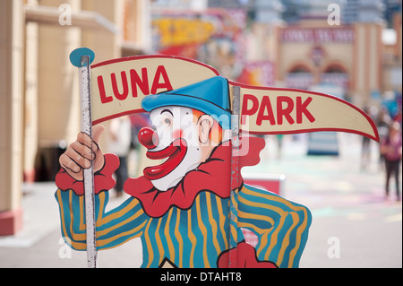Luna Park Sydney Foto de stock