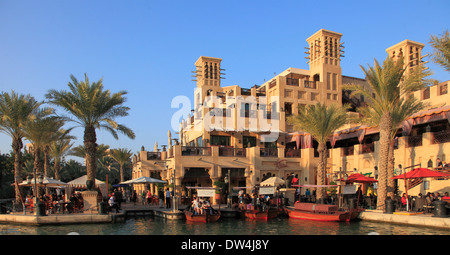 Los Emiratos Árabes Unidos, Dubai, zoco Madinat Jumeirah, Foto de stock