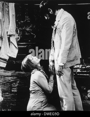Glenda Jackson y Alan Bates, de la película, "Las Mujeres en el amor', 1970 Foto de stock