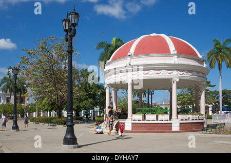 Quiosco del Parque Martí, Cienfuegos, Cuba Foto de stock
