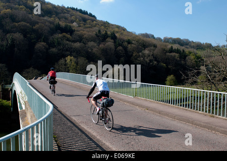 Bigsweir Puente sobre el río Wye cerca Llandogo, Monmouthshire, Gales, Reino Unido