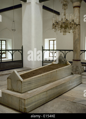 Turquía. Bursa. Complejo Muradiye. Mausoleo del Sultán Murad II (1404-14519. 1451. Estilo otomano. Foto de stock