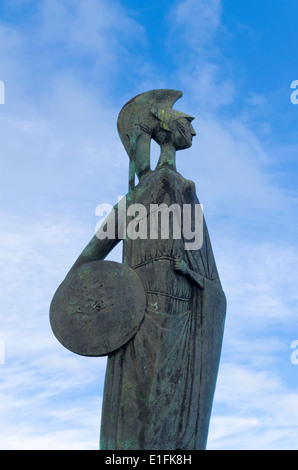 estatua de Minerva Foto de stock