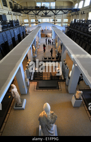 Italia, Roma, Musei Capitolini, Museos Capitolinos, Centrale Montemartini Foto de stock
