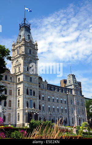 Edificio del Parlamento de la provincia de Quebec Foto de stock