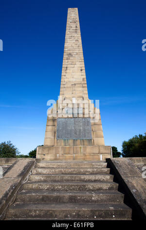 War Memorial en Scarborough Olivers Mount North Yorkshire, Inglaterra Foto de stock