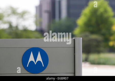 La sede de Motorola Solutions en Schaumburg, Illinois. Foto de stock