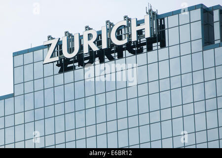 La sede de Zurich North America en Schaumburg, Illinois. Foto de stock
