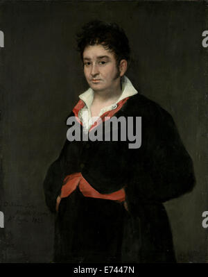 Retrato de don Ramón Satué - por Francisco José de Goya y Lucientes 1823.