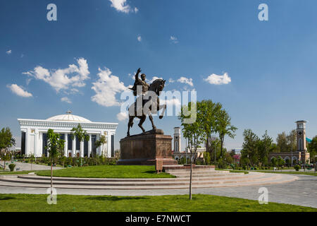 Emir Timur, edificio, Tashkent, Uzbekistán, en Asia Central, África, arquitectura, Centro ciudad, el congreso, en el centro de la ciudad, gobierno, hist Foto de stock