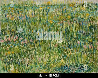 Parche de hierba. Artista: Gogh, Vincent van (1853-1890) Foto de stock