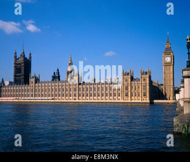 Reise, Europa, Grossbritannien, Londres, Parlament, Las Casas del Parlamento, el Big Ben, Themse, turística, Película: 120 mediumformat ekta Foto de stock