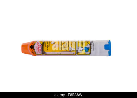 Un estuche de epinefrina Epipen adrenalina epinefrina Auto inyector para shock anafiláctico