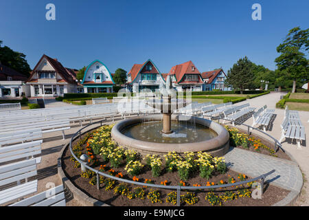 Jardín Spa Boltenhagen el Estado federado de Mecklemburgo-Pomerania Occidental, Alemania Foto de stock