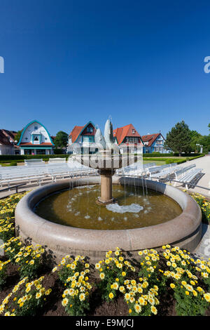 Jardín Spa Boltenhagen el Estado federado de Mecklemburgo-Pomerania Occidental, Alemania Foto de stock