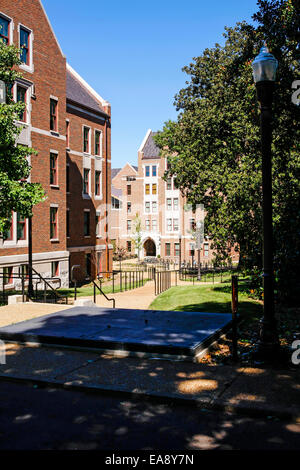 Los edificios en el campus de la Universidad Vanderbilt, Nashville, Tennessee Foto de stock