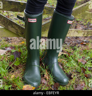 Hunter botas Wellington Fotografía de stock - Alamy