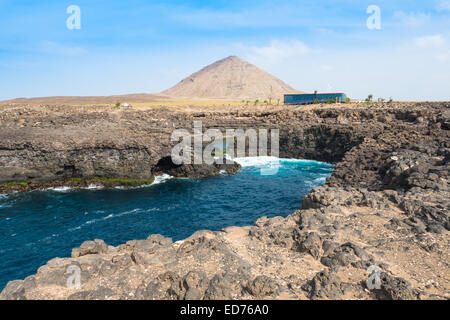 Buracona en la isla de Sal, Cabo Verde - Cabo Verde Foto de stock
