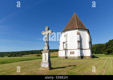 Martin's Church, Deutsch Schützen-Eisenberg, en el sur de Burgenland, Burgenland, Austria Foto de stock