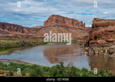 Río Colorado, el Parque Nacional Canyonlands, en Utah, Estados Unidos de América, América del Norte
