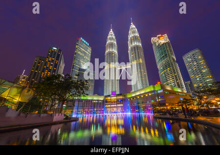 Torres Petronas, Kuala Lumpur, Malasia, Sudeste Asiático, Asia