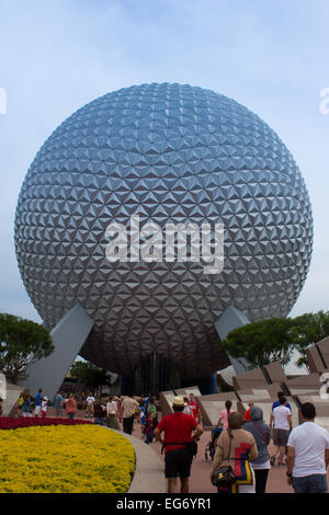 Walt Disney's Epcot Center entrada en Florida Foto de stock
