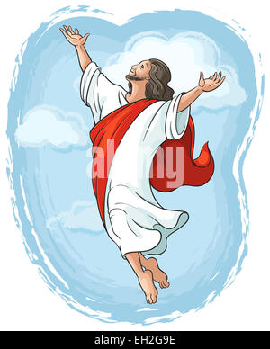 Jesús ascensión al cielo Imágenes recortadas de stock - Alamy