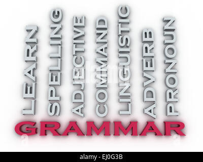 Aprender los tiempos de inglés gramática inglesa escrita en una pizarra  blanca Imagen Vector de stock - Alamy