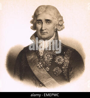 Jean-Jacques-Régis de Cambacérès, 1r duque de Parma (posteriormente primer duque de Cambacérès) (1753 - 1824), jurista y estadista francés Foto de stock