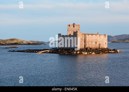 Castlebay Kisimul, castillo, Isla de Barra, Hébridas Exteriores, Escocia Foto de stock