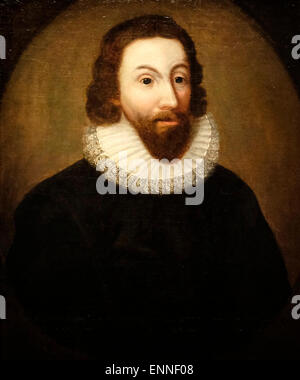 John Winthrop 1588 -1649 Foto de stock