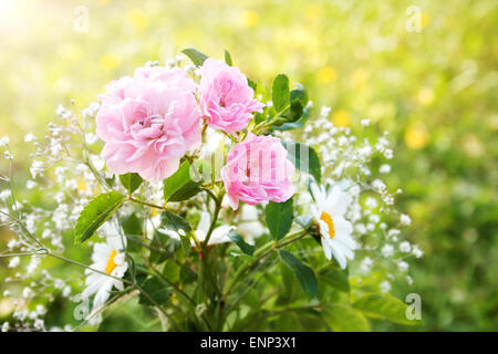 Bouquet de flores de verano Foto de stock