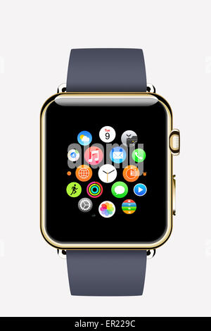 Apple watch smartwatch reloj inteligente iwatch Foto de stock
