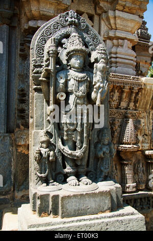 Templo de Chennakesava Somanathapura ; Mysore ; ; Karnataka India Foto de stock