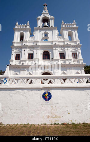 Iglesia de Nuestra Señora de la Inmaculada Concepción en Panjim Goa India Asia 2011 Foto de stock