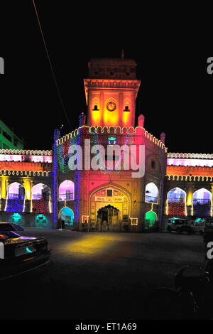 Iluminado sharay mughal corporación municipal de surat Surat office ; ; ; Gujarat India Foto de stock