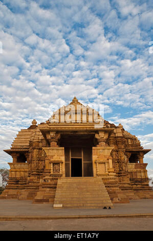Templo Chitragupta Khajuraho, Madhya Pradesh, India Asia Foto de stock