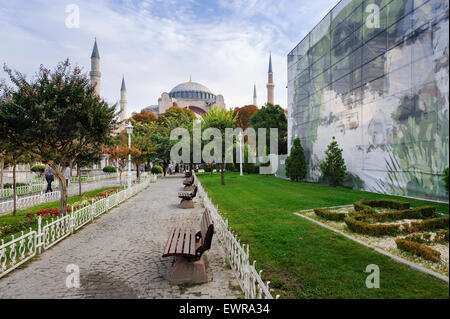 Aya Sofya en Estambul Foto de stock