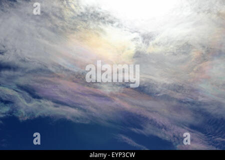 Epsom Surrey Reino Unido 2 De Agosto 15 Dos Raros Fenomenos Opticos Eran Visibles En El