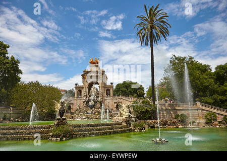 Parc de la Ciutadella, Barcelona, Cataluña, España y Europa Foto de stock