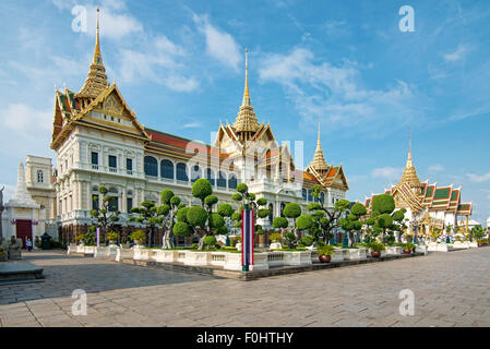 Gran palacio real en Bangkok, Tailandia en Asia