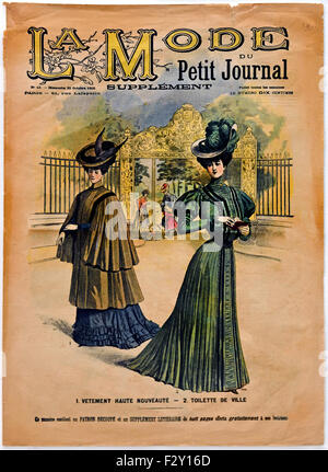 La Mode du Petit Journal 1906 de la moda de París el diseñador francés de  alta costura ropa art Fotografía de stock - Alamy