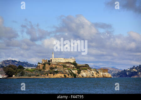 La isla de Alcatraz en San Francisco.