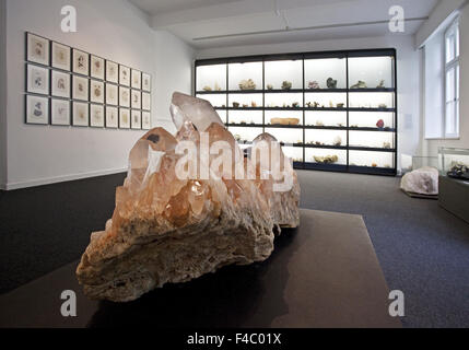 Museo mineral, Essen, Alemania Foto de stock