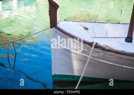 Barcos en el puerto de Cala Figueira, Mallorca