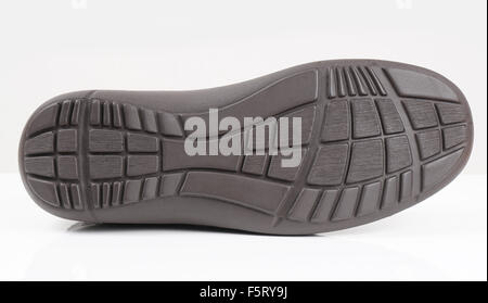Suela de caucho de un zapato Fotografía de stock - Alamy