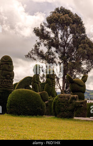 Topiary En Tulcan Cementerio Ecuador Foto Imagen De Stock