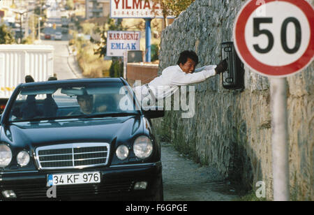 Jan 18, 2001; Hong Kong, China; el actor Jackie Chan como Buck Yuen en 'El espía accidental". Dirigido por Teddy Chan. Foto de stock
