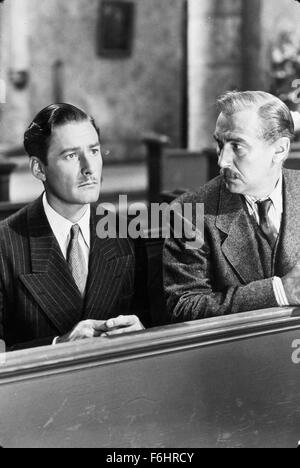 En 1944, el título de la película Incierta gloria, Director Raoul
